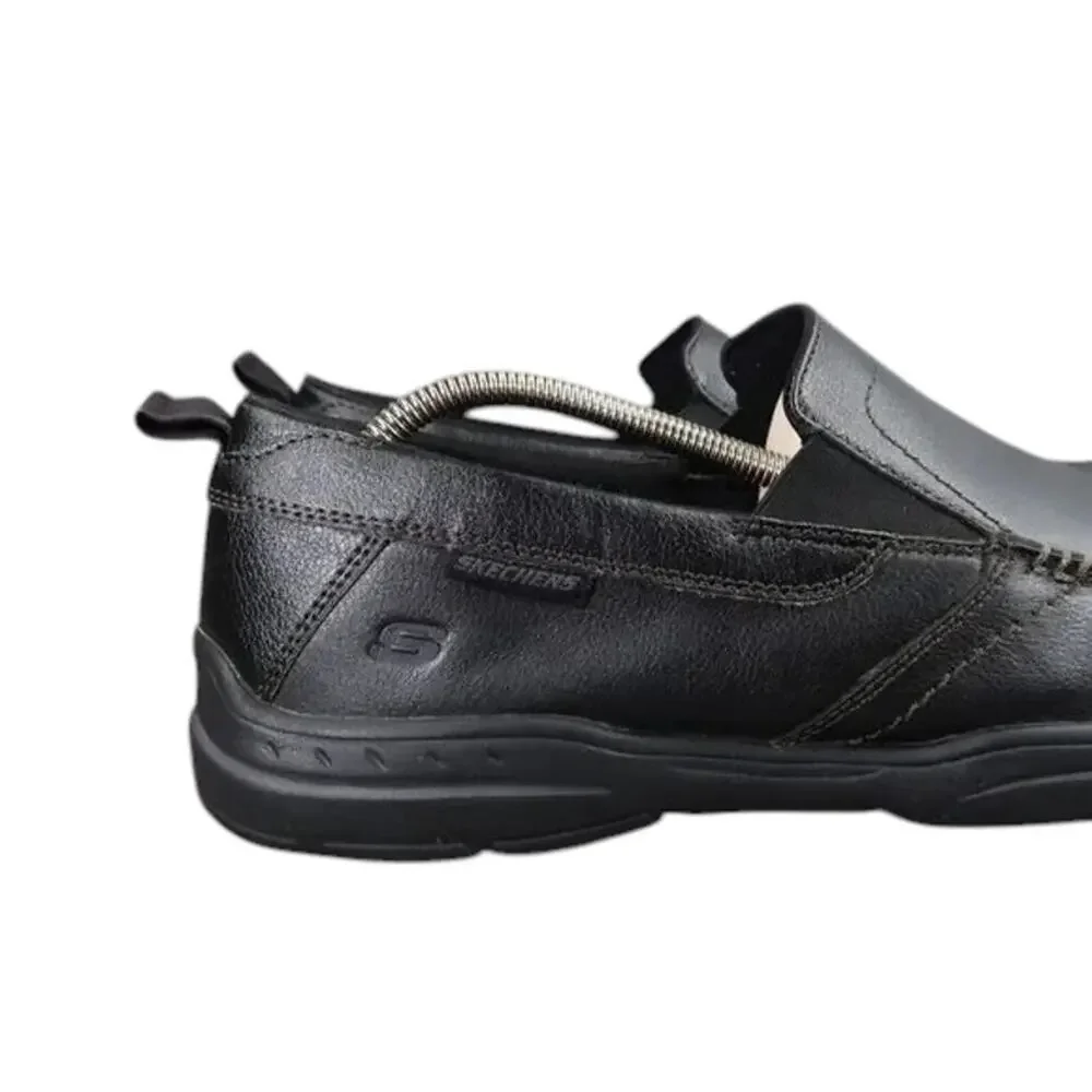 Skechers Shoes Mens 11 Loafer Slip On Casual Leather Comfort Relaxed Fit Harper